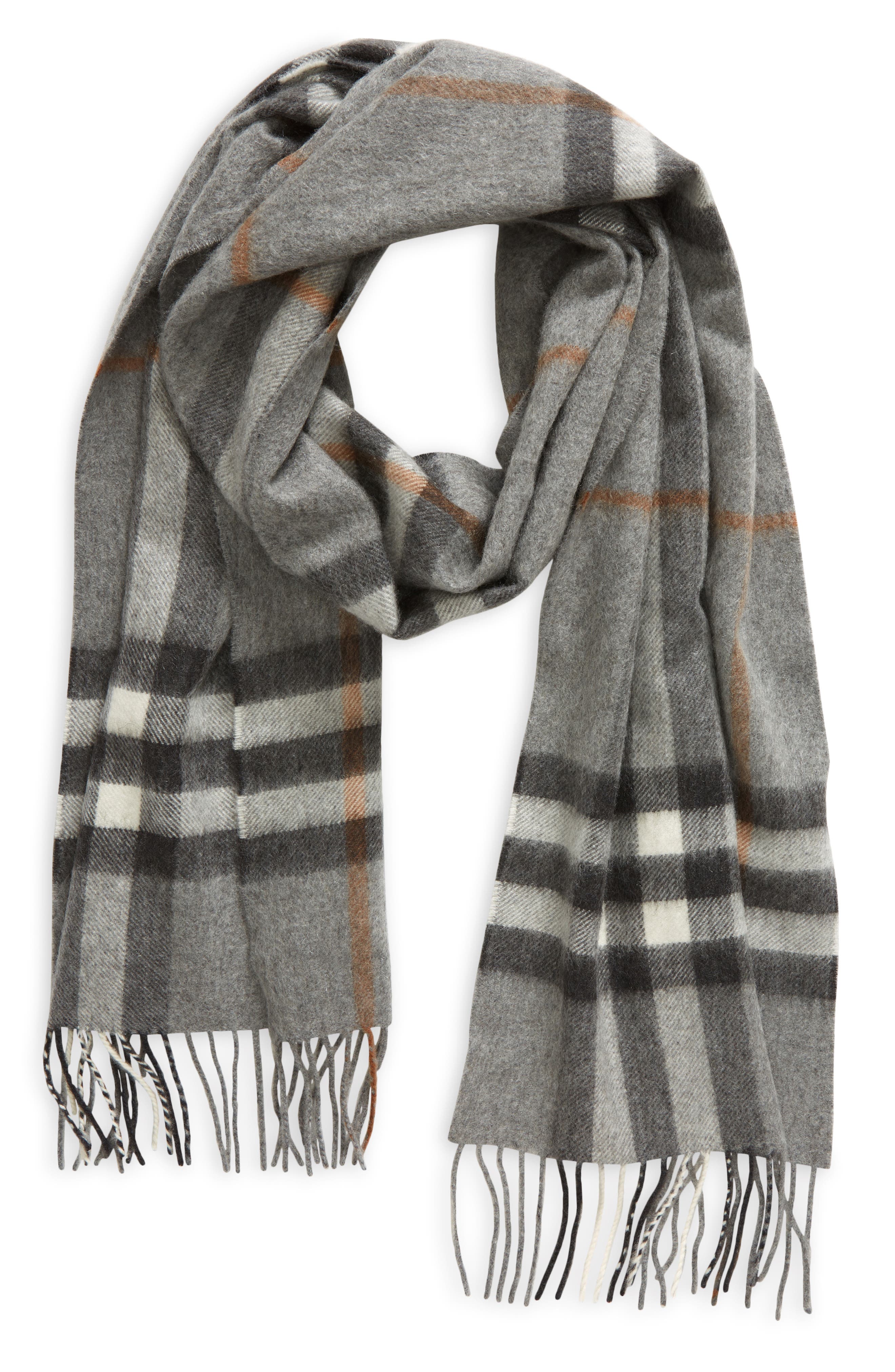 burberry men's giant cashmere scarf