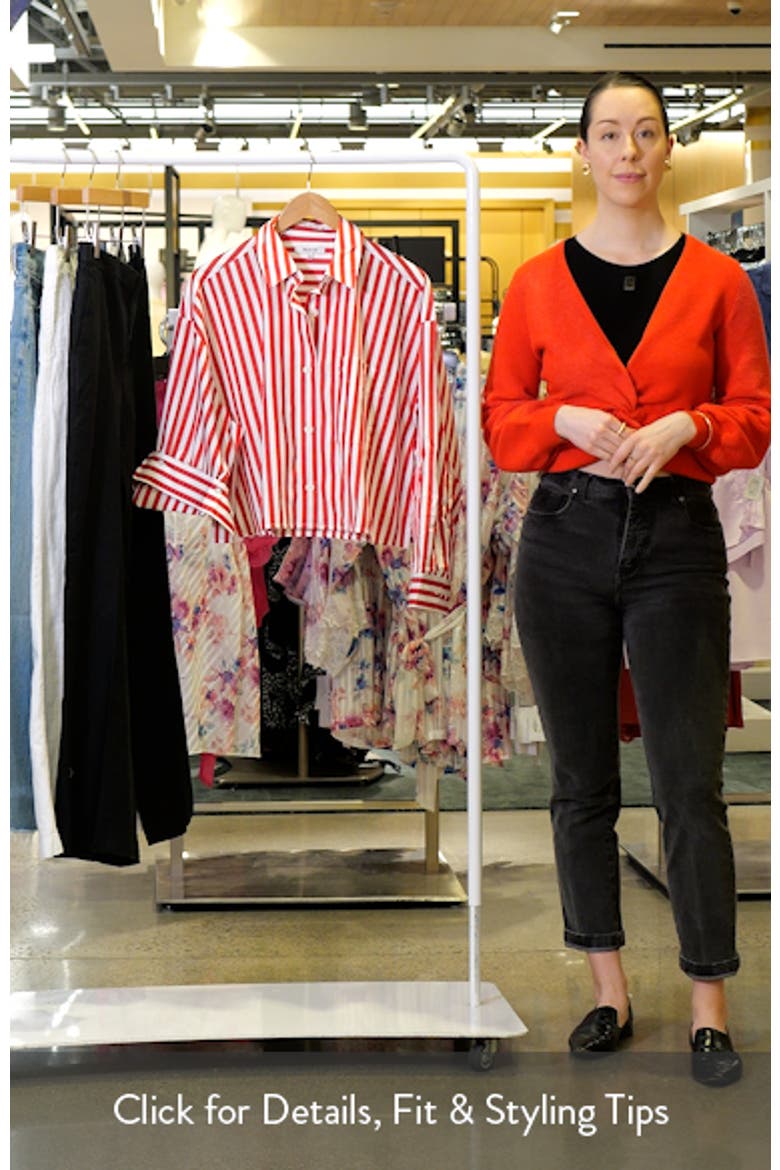 Poplin Straight Hem Shirt video