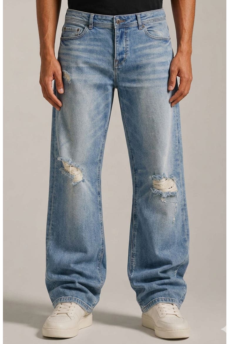 Fashion Bootcut Jeans, Main, color, Blue