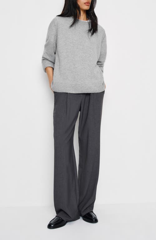 Reformation Oversize Cashmere & Wool Sweater In Gray