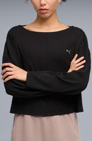 PUMA CLOUDSPUN Rib Slouch T-Shirt