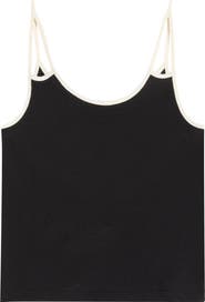 Re/Done Gemini Reversible Spaghetti Strap Tank