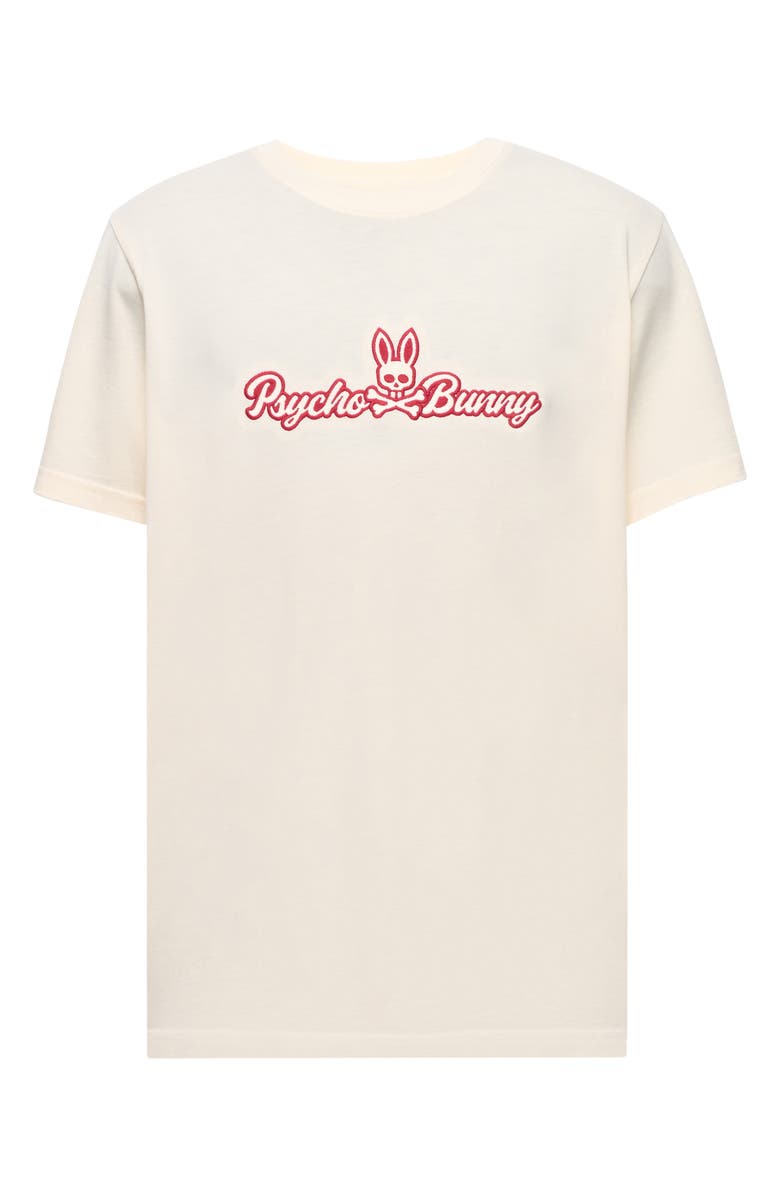Psycho Bunny Eastwood Wordmark Embroidered Pima Cotton T-Shirt, Alternate, color,
