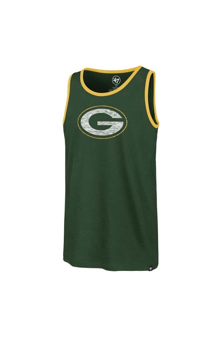 '47 Men's '47 Green Green Bay Packers Premier Franklin Tank Top, Alternate, color, Green
