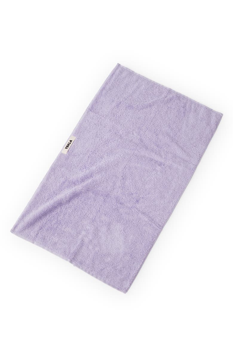 Tekla Organic Cotton Bath Towel, Alternate, color, Lavender