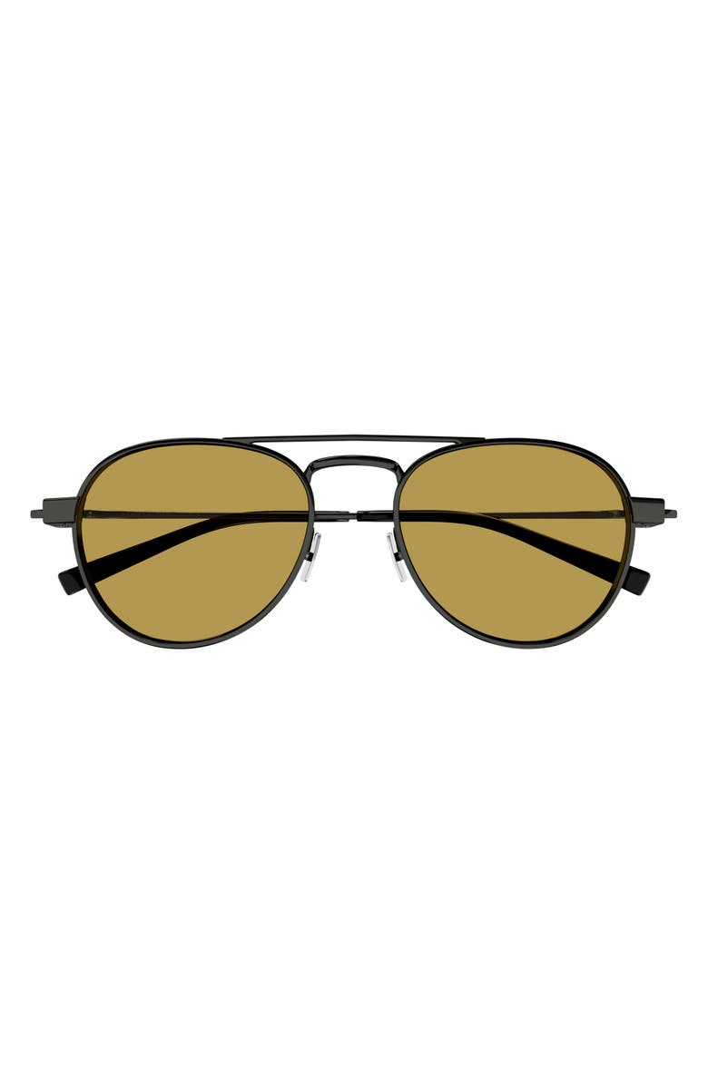 Saint Laurent 54mm Aviator Sunglasses, Main, color,