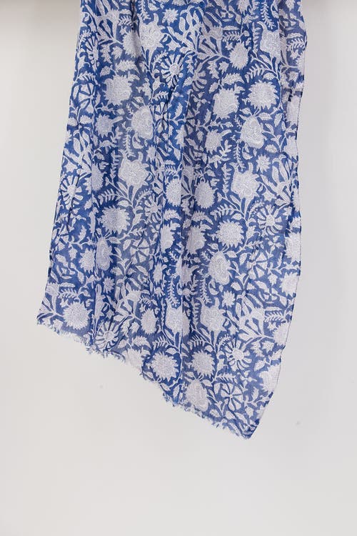 Hat Attack Flora Sarong In Blue