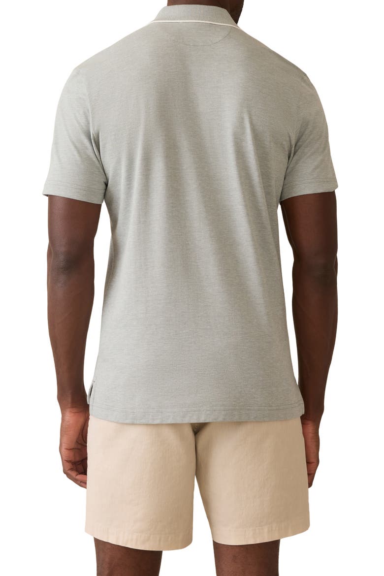 Movement Piqué Knit Polo, Alternate, color, MOSS STONE MELANGE