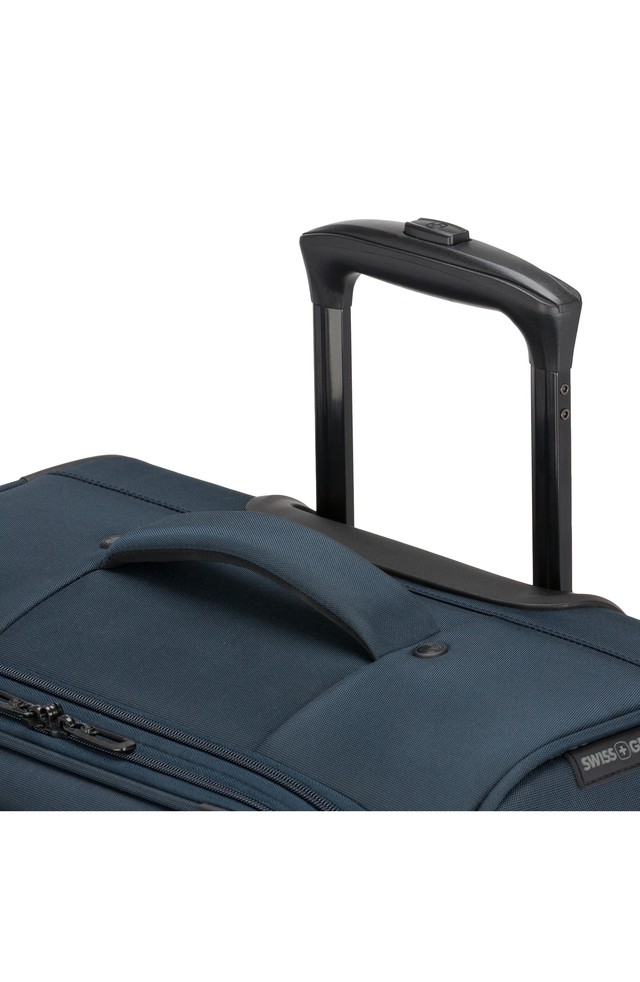 SWISSGEAR 24-Inch Softside Spinner Luggage, Alternate, color, Navy