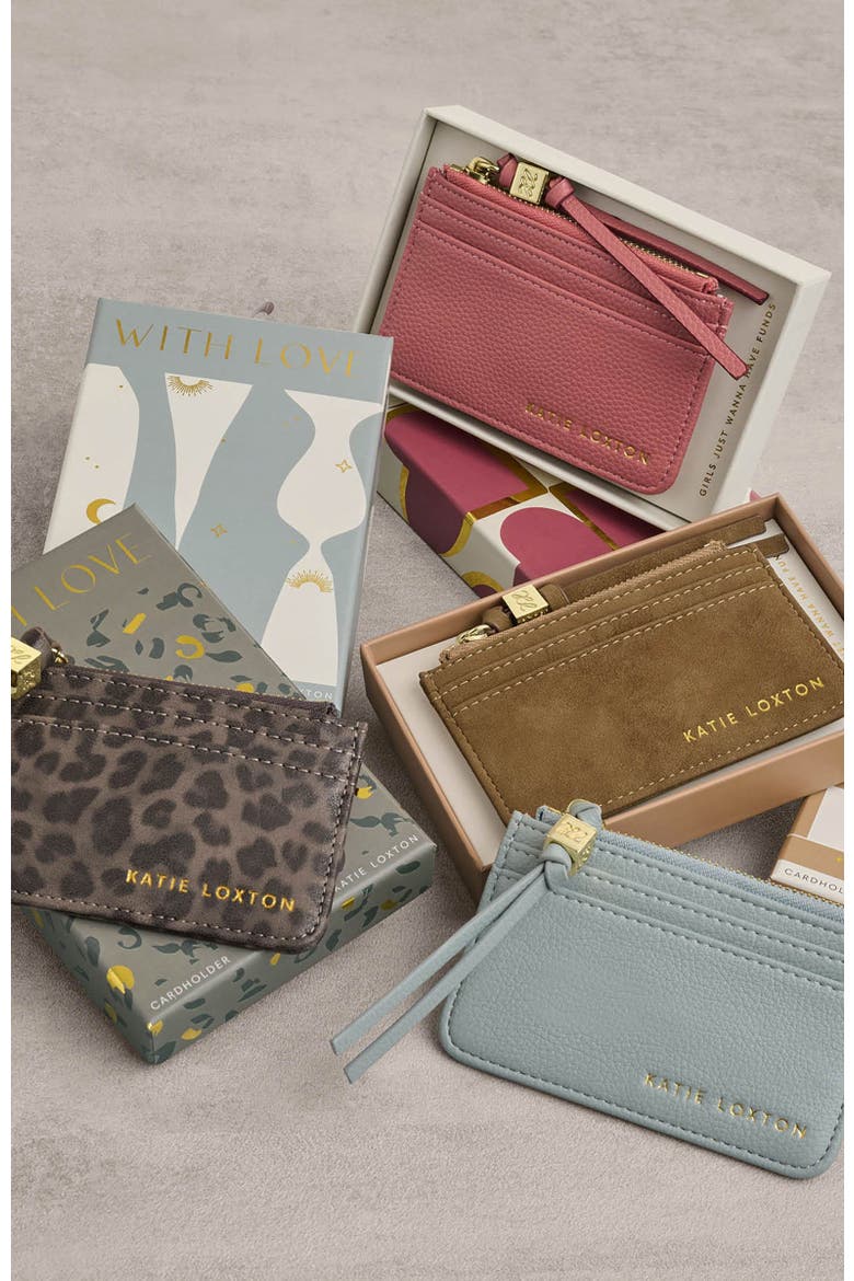 Gift Boxed Coin & Cardholder, Alternate, color, Raspberry Pink