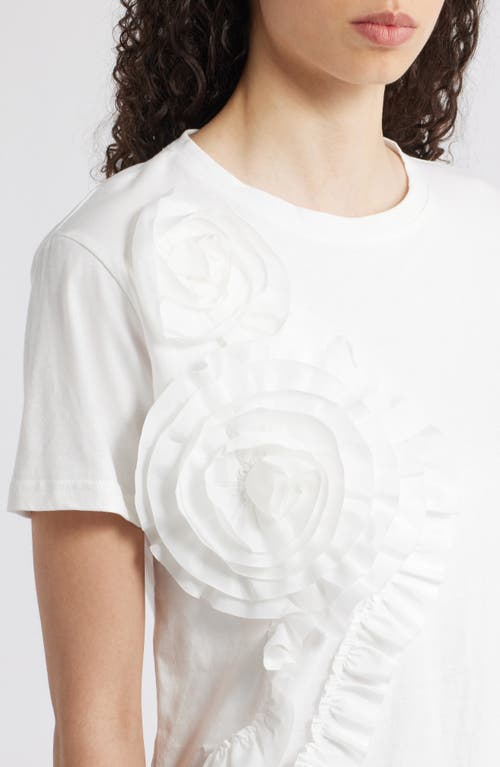 Nikki Lund Peony Floral Appliqué Top