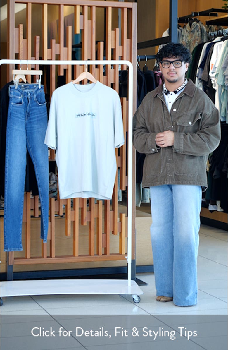 Deterent Cotton Graphic T-Shirt, sales video thumbnail