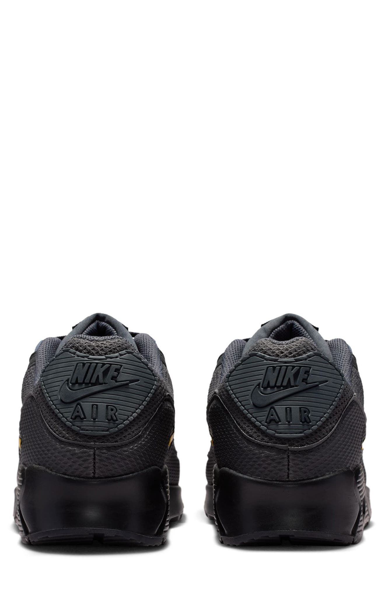 Air Max 90 PRM Sneaker, Alternate, color, ANTHRACITE/ DARK SMOKE GREY