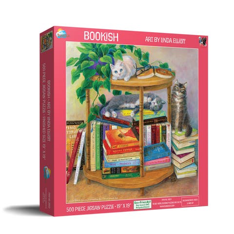 Bookish 500 piece Jigsaw Puzzle for Adults
