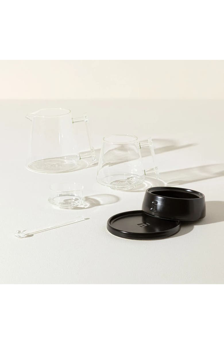 Uncommon Goods Purest Cup Pour Over Coffee Maker by Pure Over, Alternate, color, Clear