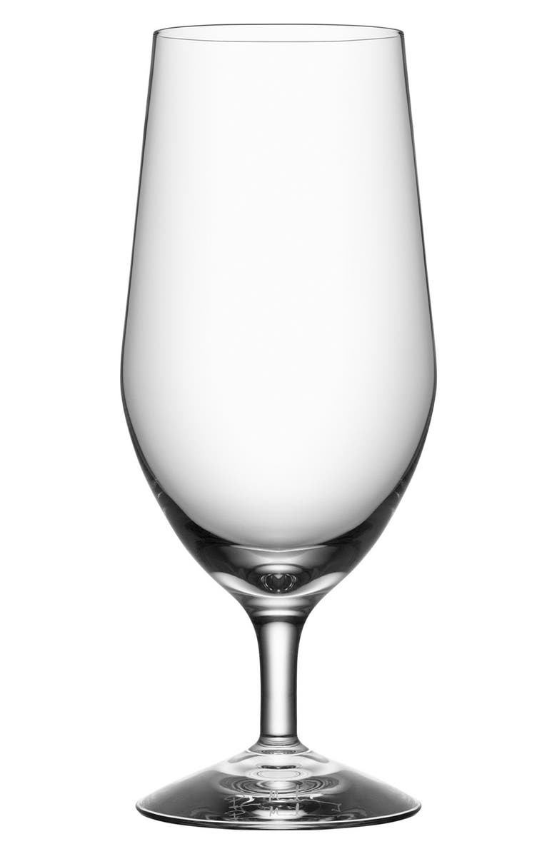 Orrefors Morberg Collection Set of 4 Crystal Beer Glasses, Main, color, 