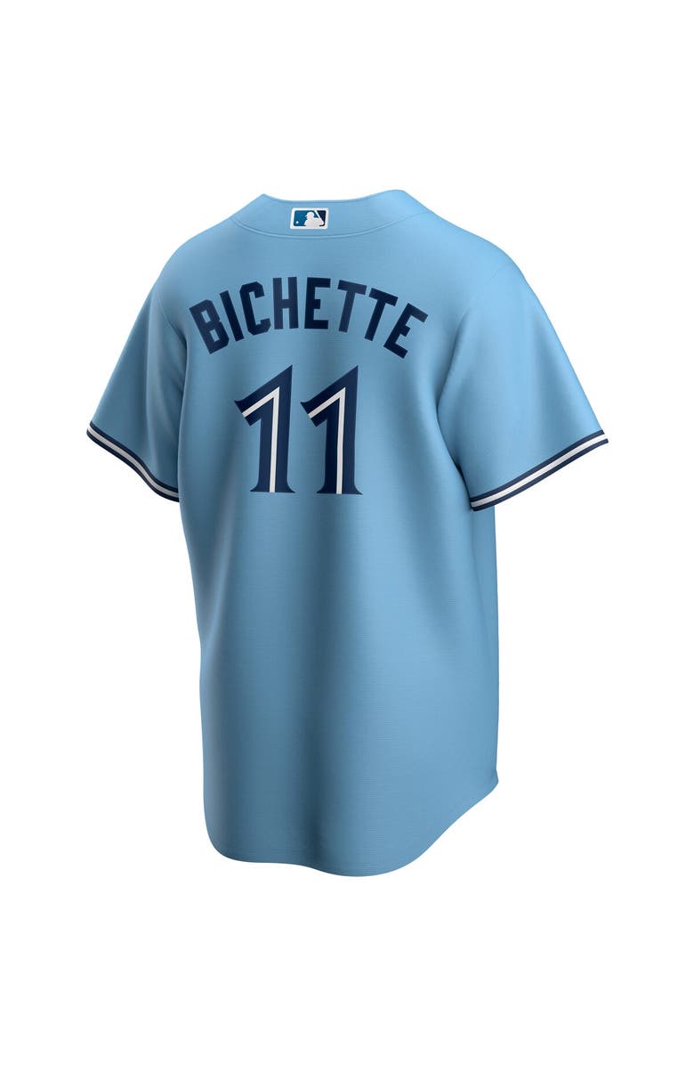 Nike Men's Nike Bo Bichette Powder Blue Toronto Blue Jays Alternate Replica Player Name Jersey, Alternate, color, Powder Blue