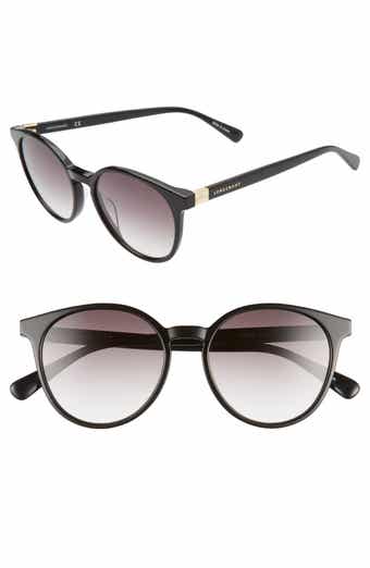 Longchamp Le Pliage 51mm Gradient Round Sunglasses