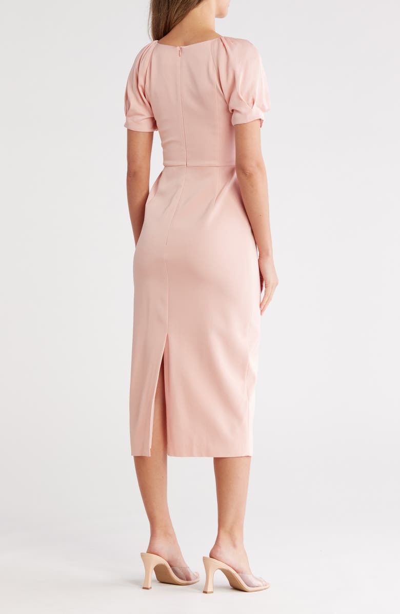 LK Bennett Paige Sheath Dress, Alternate, color, Pale Pink