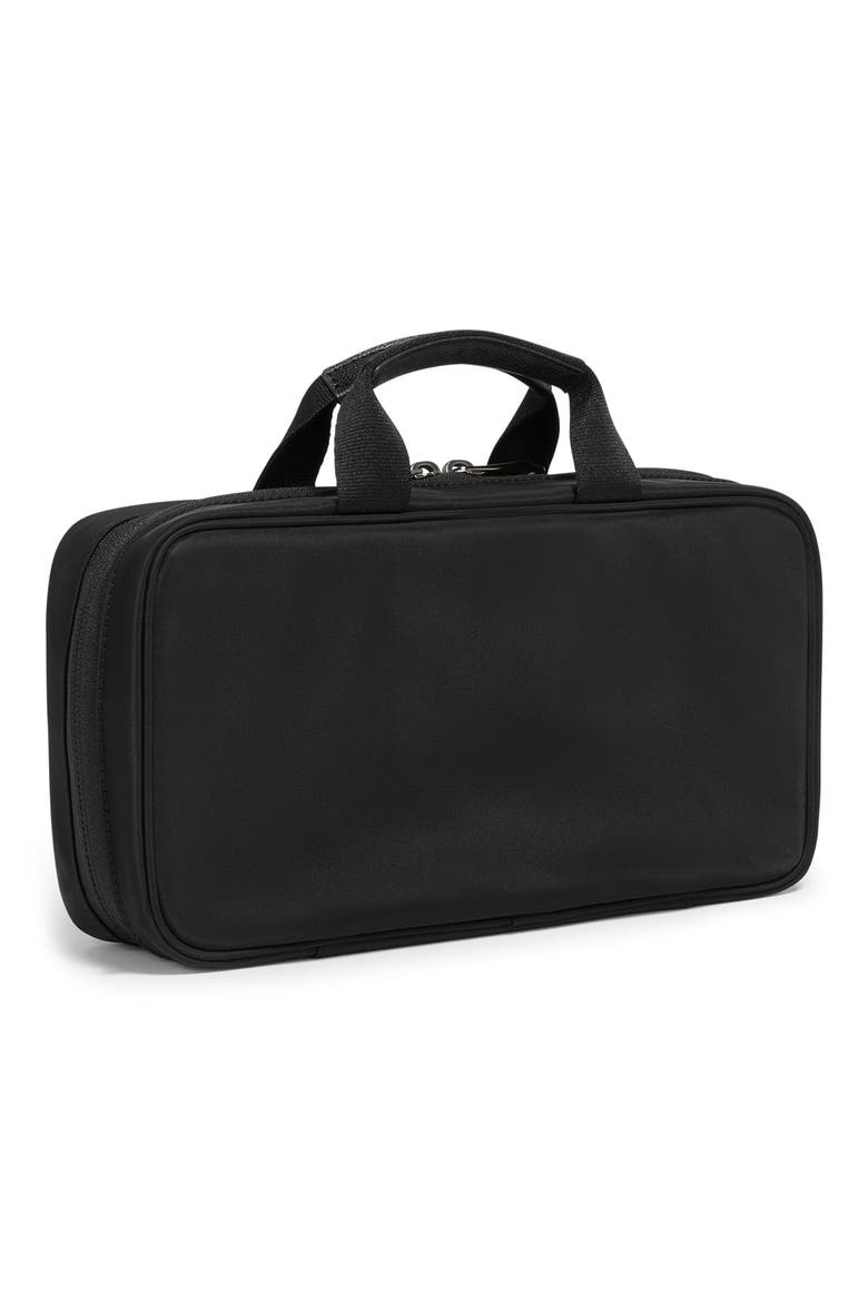 Voyageur Small Madeline Nylon Cosmetics Bag, Alternate, color, BLACK/ GUNMETAL