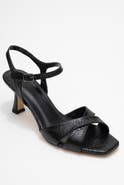 Prologue Shoes Melin Cross Strap Stiletto Sandal