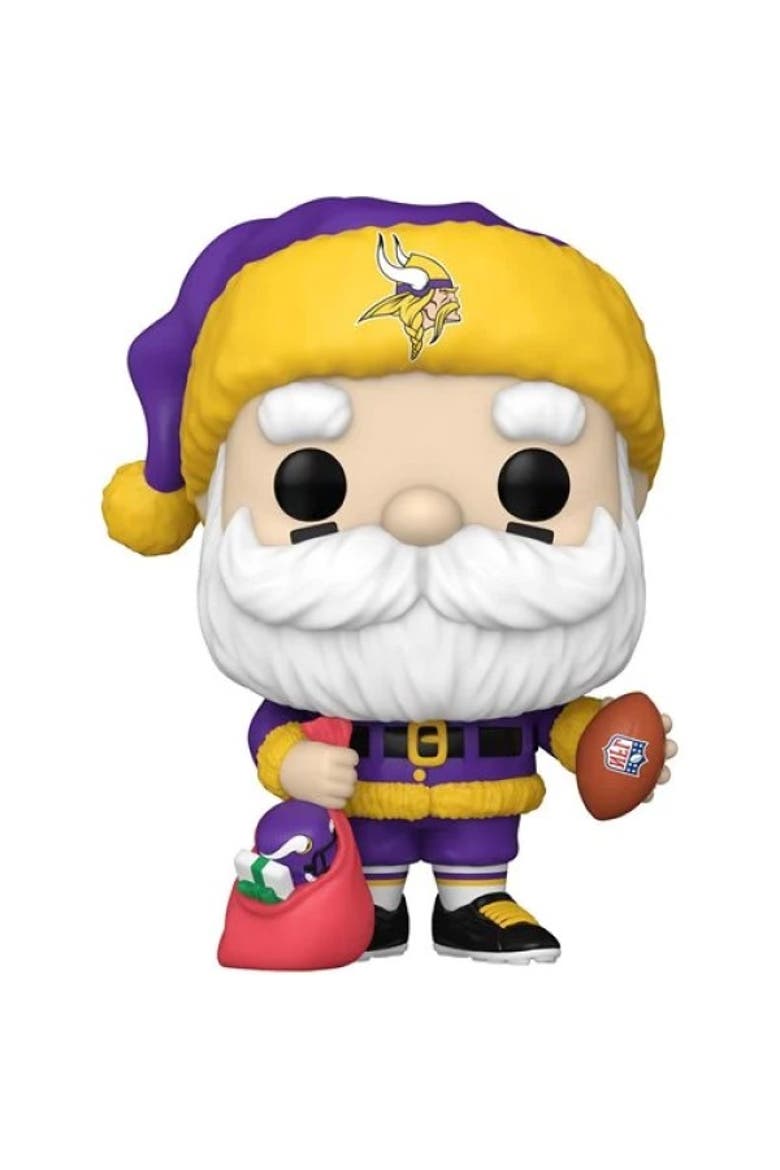 Santa Claus (Minnesota Vikings) NFL Holiday Funko Pop!, Main, color, Multi-Color