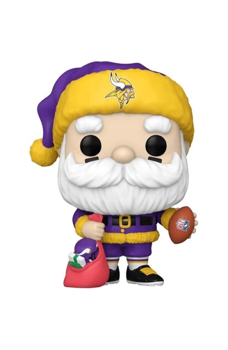 Funko Santa Claus (Minnesota Vikings) NFL Holiday Funko Pop!, Main, color, Multi-Color