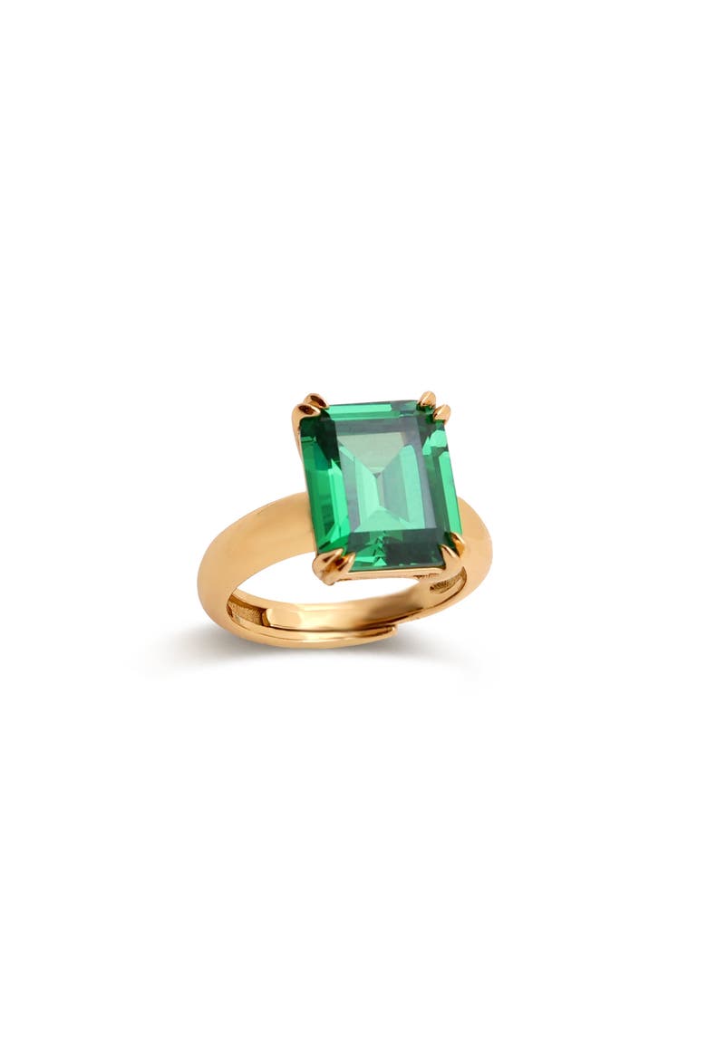 Lime Glow Ring, Main, color, Green & Gold