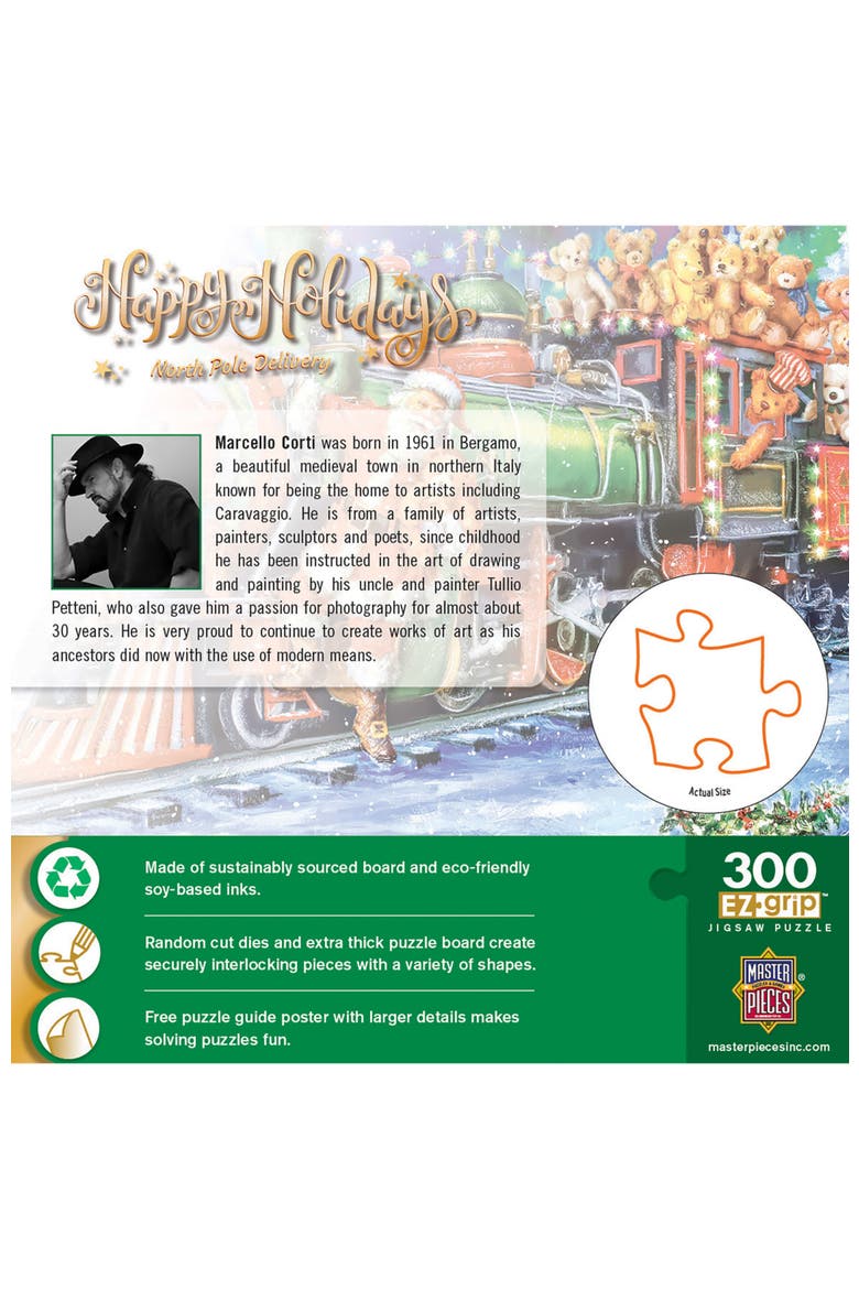 North Pole Delivery 300pc Jigsaw Puzzle, Alternate, color, Multicolor