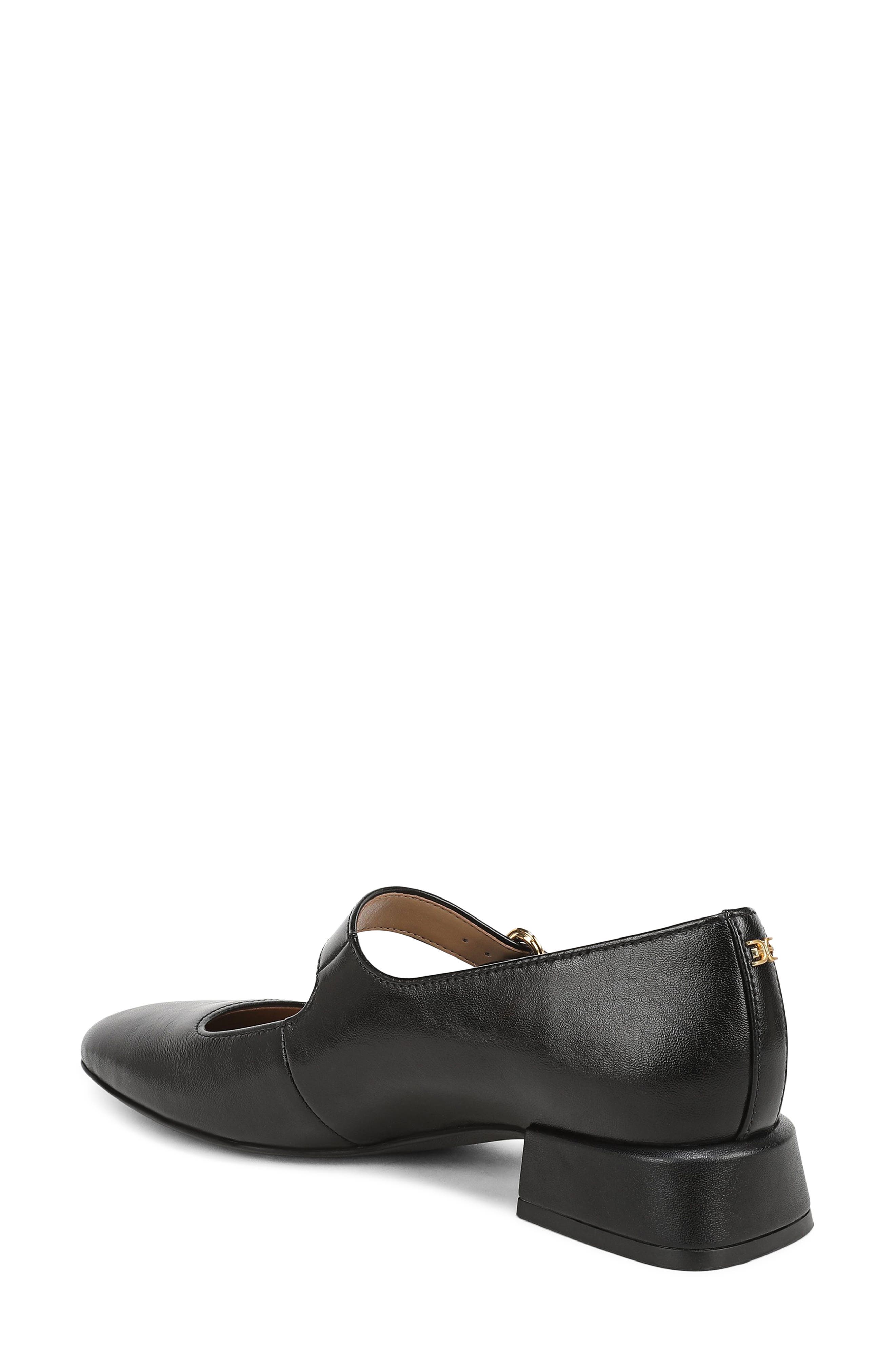 Betsey Mary Jane Flat, Alternate, color, BLACK
