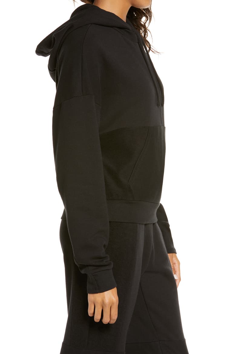 Avenue Hoodie, Alternate, color, BLACK