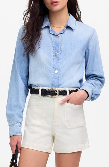 Madewell Emmet Shorts In Vintage Canvas