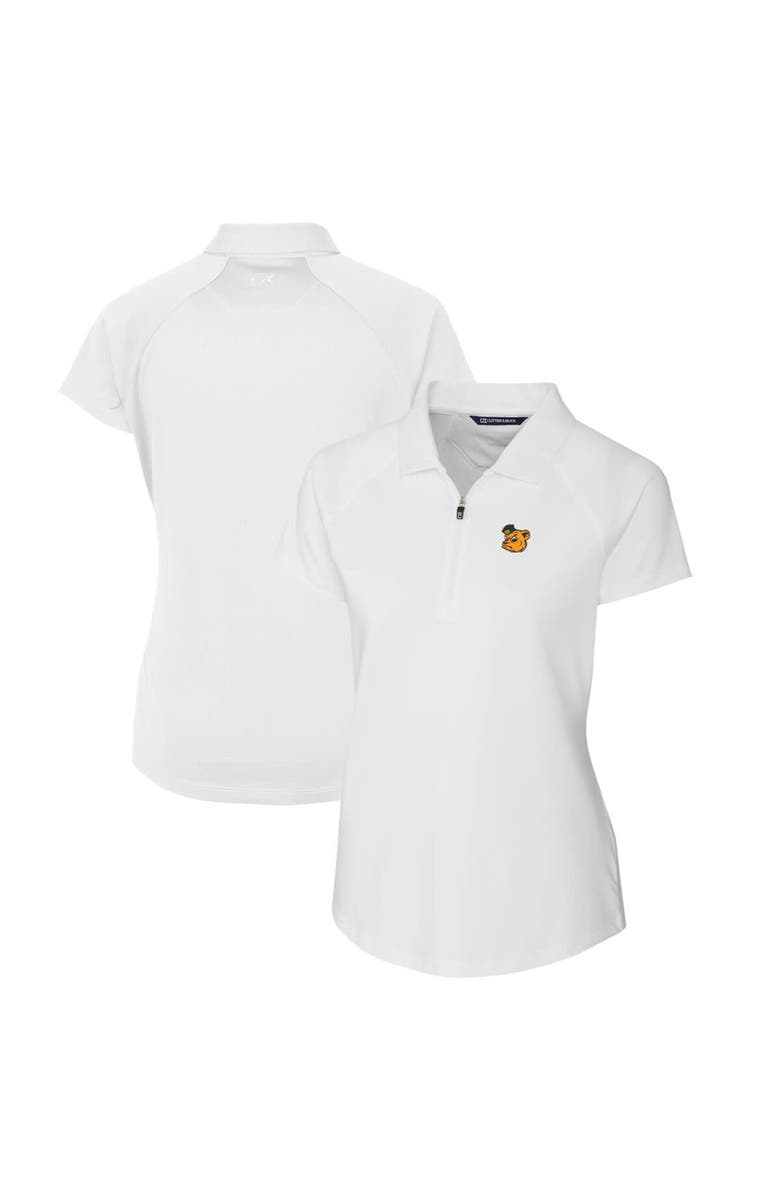 Cutter & Buck Women's Cutter & Buck White Baylor Bears Forge Stretch Polo, Main, color, 