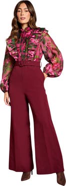 Coast Organza Blouse Jumpsuit