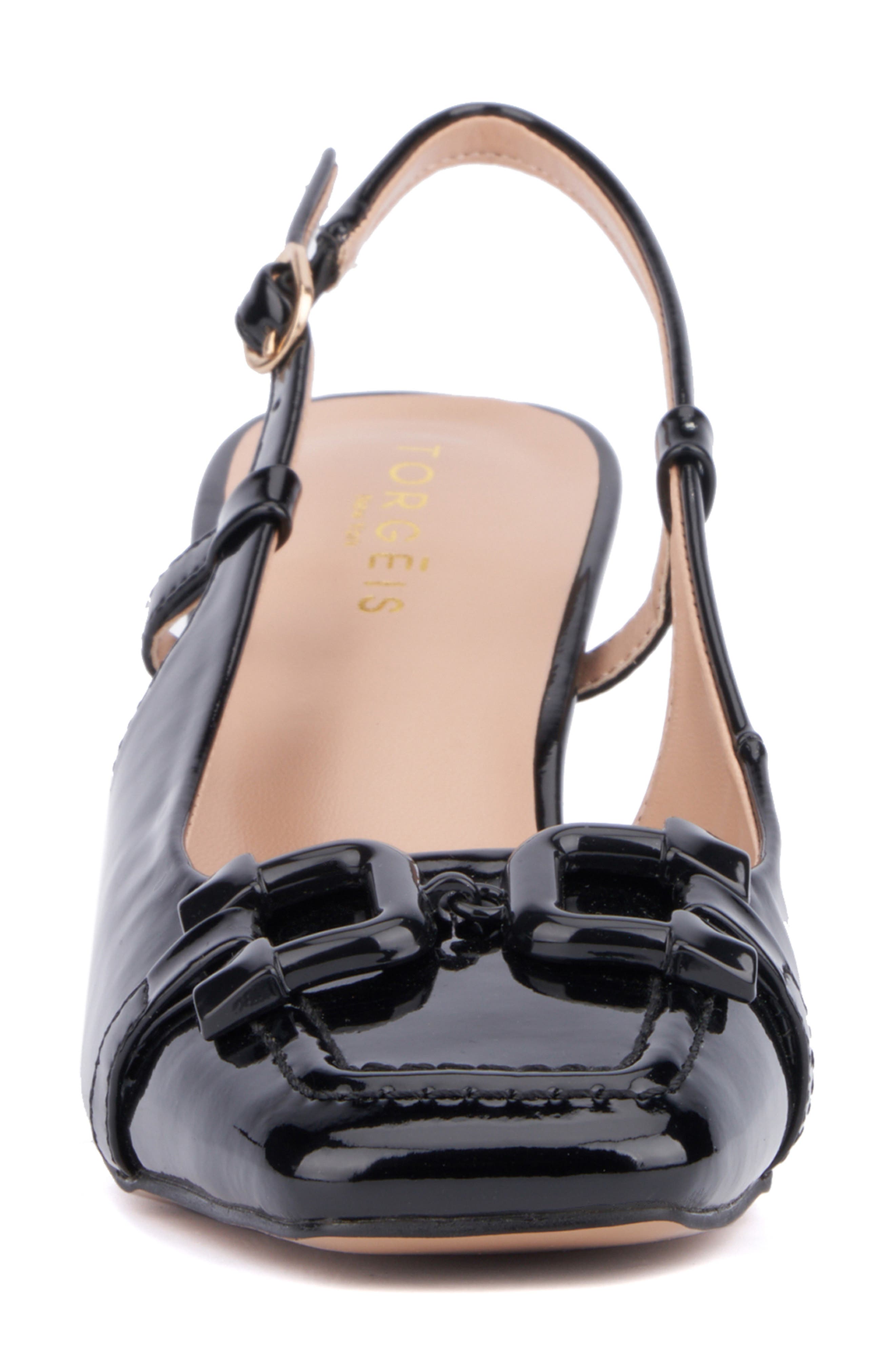 TORGEIS Freesia Slingback Pump, Alternate, color, Black