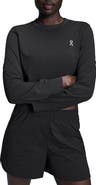 On Long Sleeve Crop Training Top