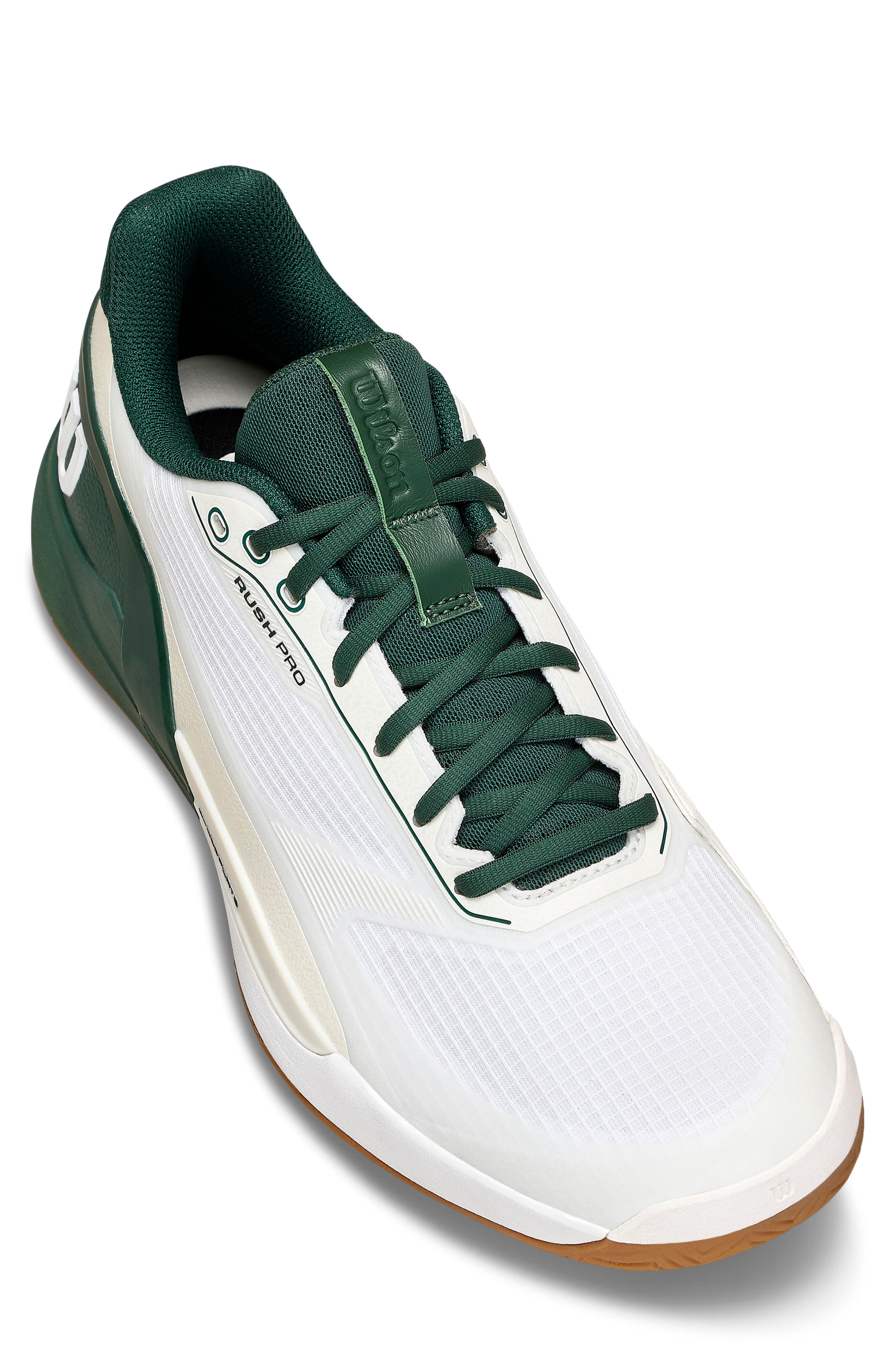 Rush Tour 5 Tennis Sneaker, Main, color, WHITE / SYCAMORE / GUM1A