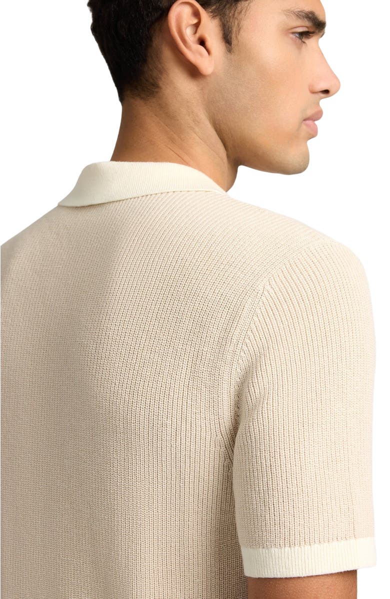 Onia Cotton Linen Button Up Sweater, Alternate, color, Stone/Egret