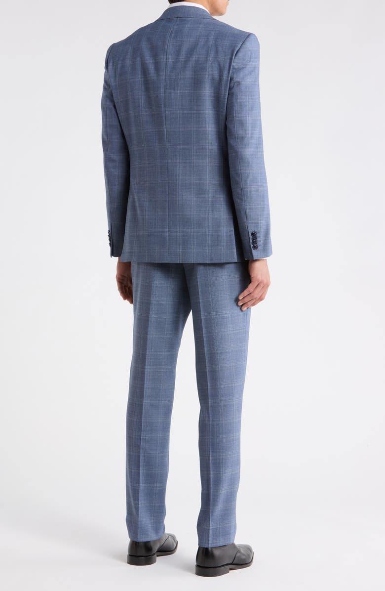 Original Penguin Stretch Wool Blend Suit, Alternate, color, Blue