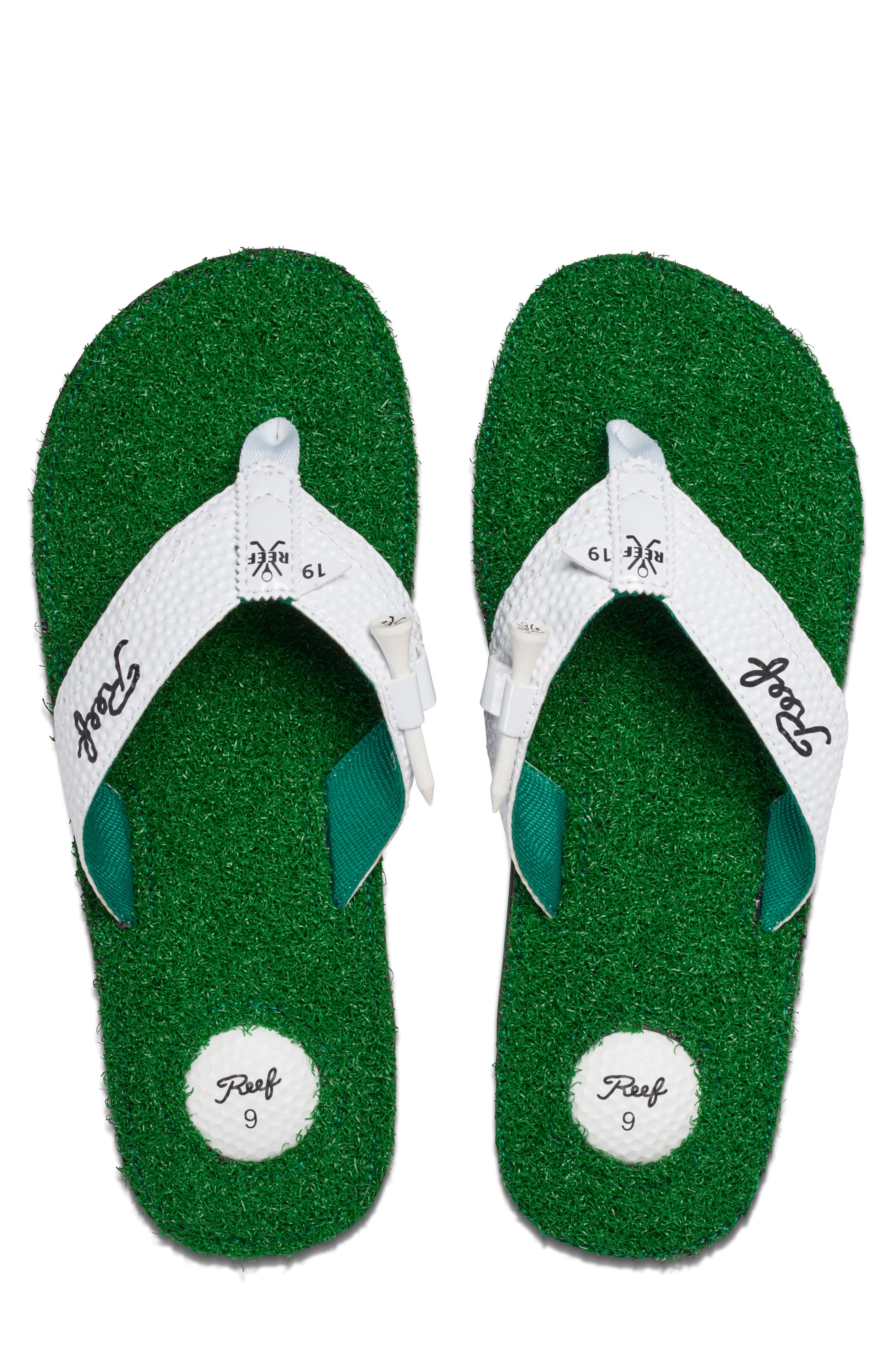 Reef Mulligan II Flip Flop, Alternate, color, Green