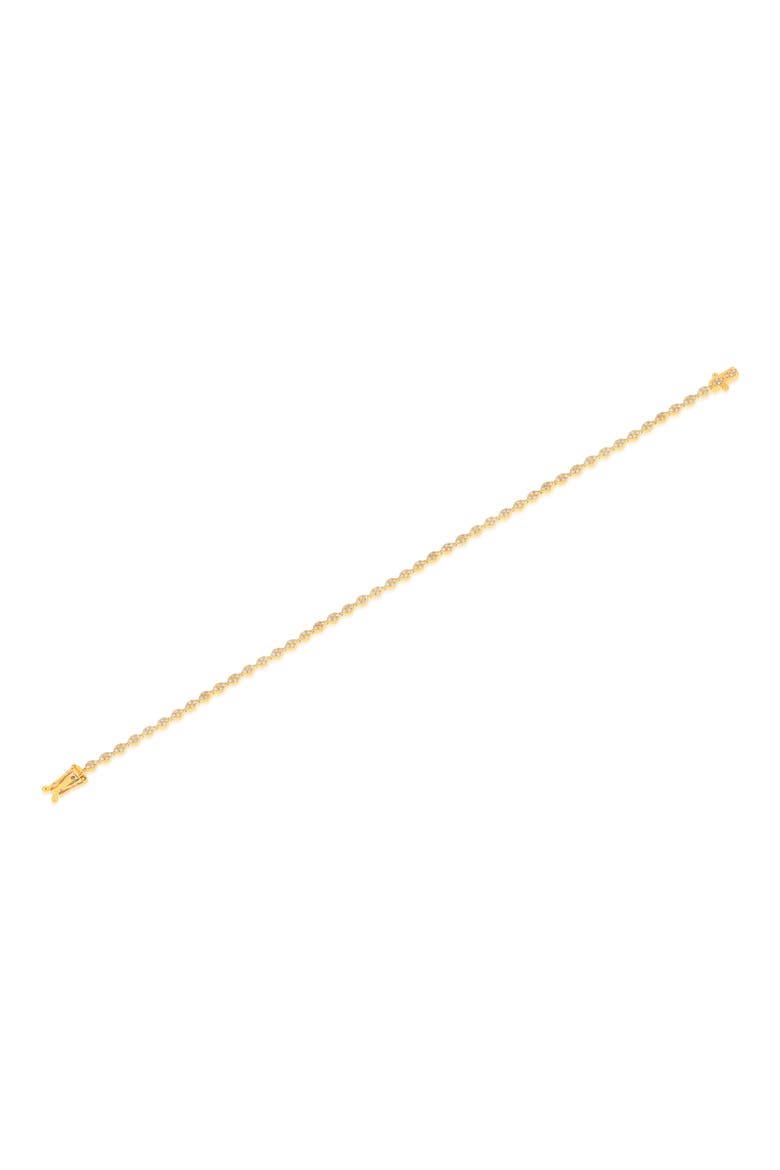 Diamond Eternity Bracelet, Main, color, 14K YELLOW GOLD