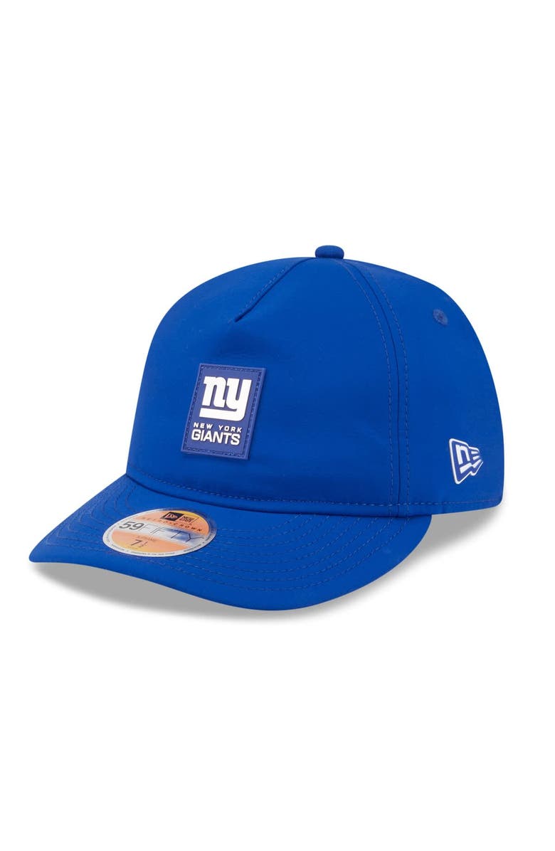 New Era Men's New Era Royal New York Giants 2025 Sideline  Retro Crown 59FIFTY Fitted Hat, Alternate, color, Royal