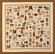 COACH Originals Print Silk Square Scarf