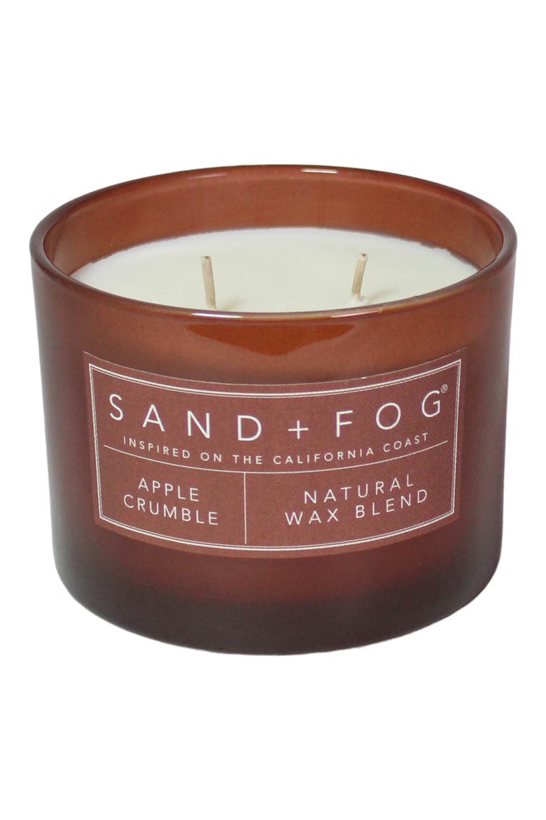 Apple Crumble Argyle Scented Candle, Alternate, color, APPLE CRUMBLE
