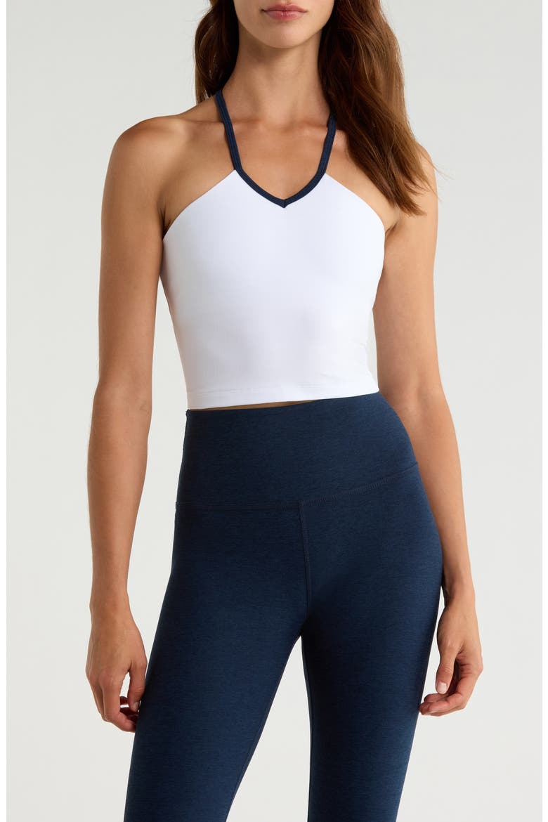 Make it Strappy Spacedye Crop Tank, Main, color, CLOUD WHITE