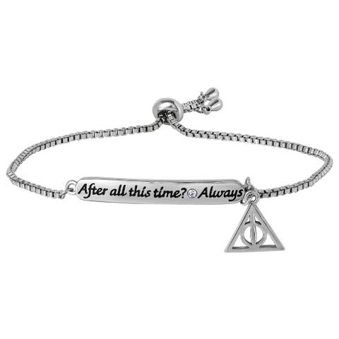 Always Bracelet for Women with Deathly Hallows Charm