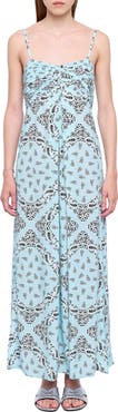 Zadig & Voltaire Rippie Soft Bandana Print Maxi Dress