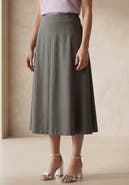 Jessica London Pleated A Line Skirt