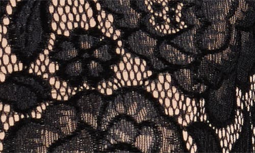 Tahari Asl Bonded Lace Jacket In Black