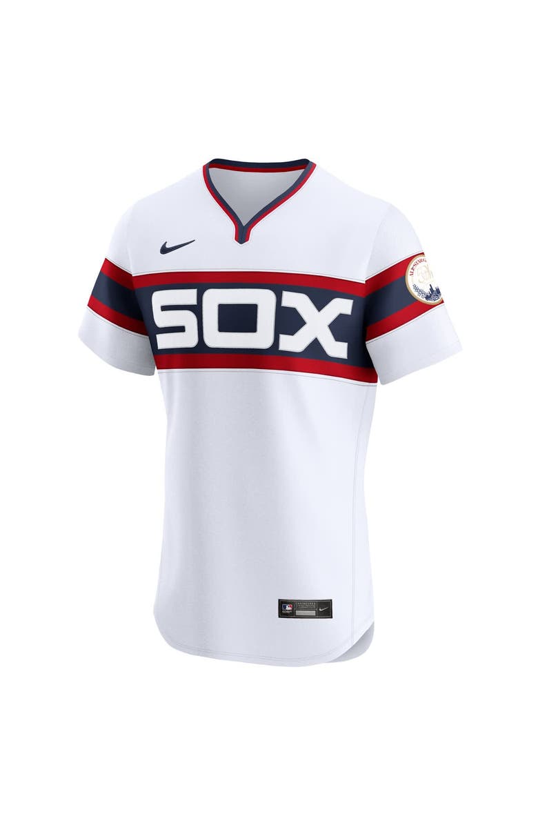 Nike Men's Nike White Chicago White Sox Alternate Vapor Premier Elite Patch Jersey, Alternate, color, White